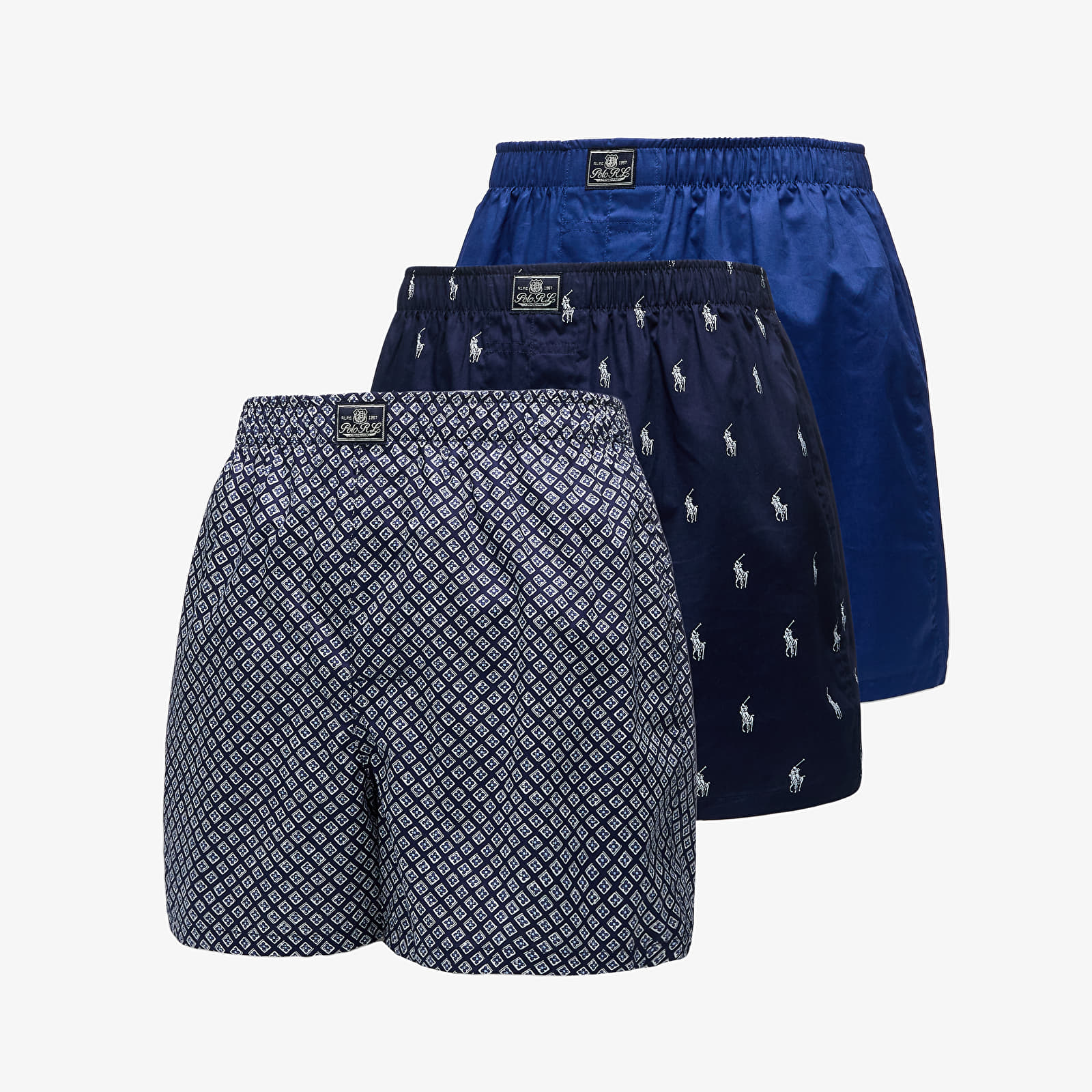 Trunks Ralph Lauren Classic Cotton Trunks 3-Pack Multicolor