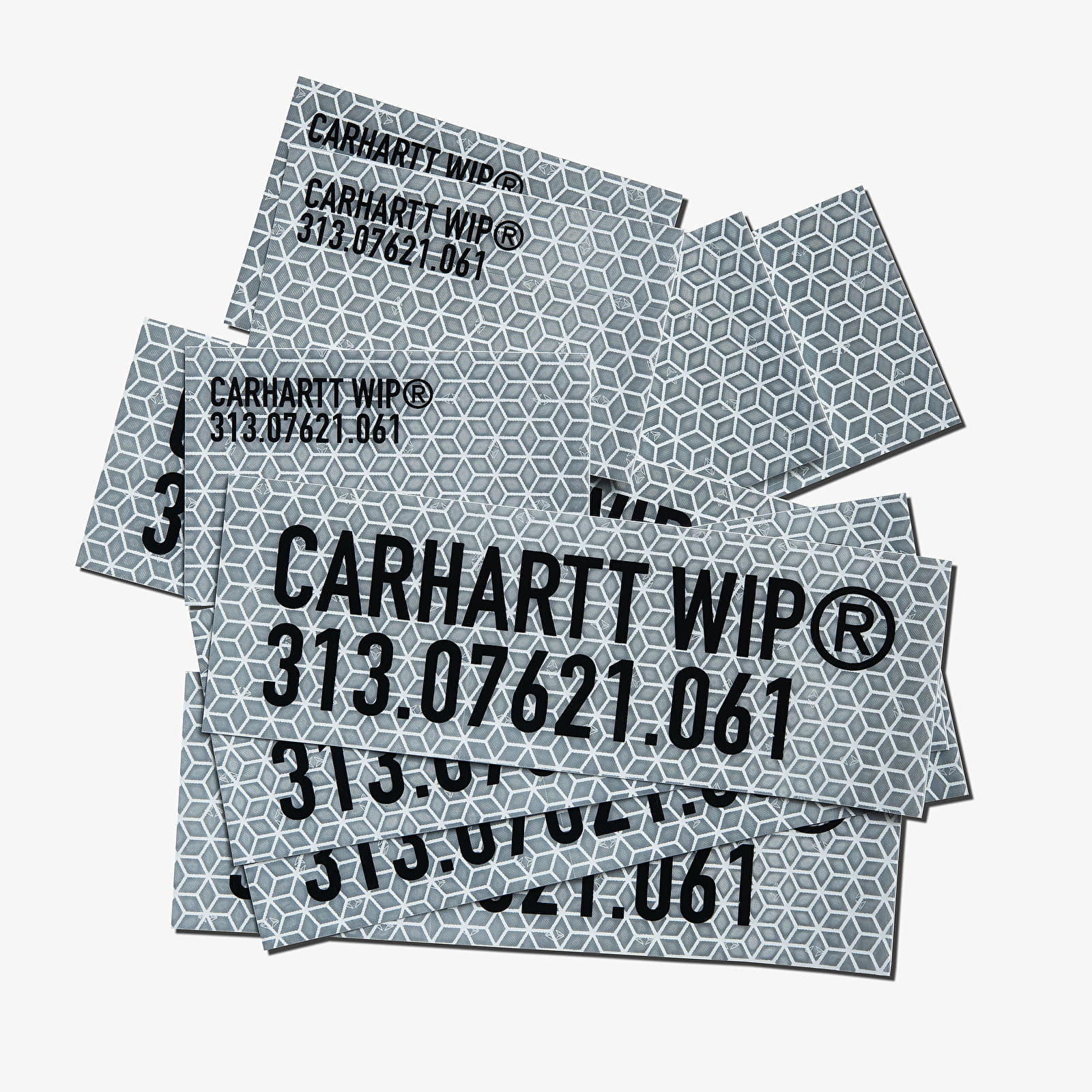 andere Accessoires Carhartt WIP Tour Sticker Bag (10-Pack) Reflective Grey