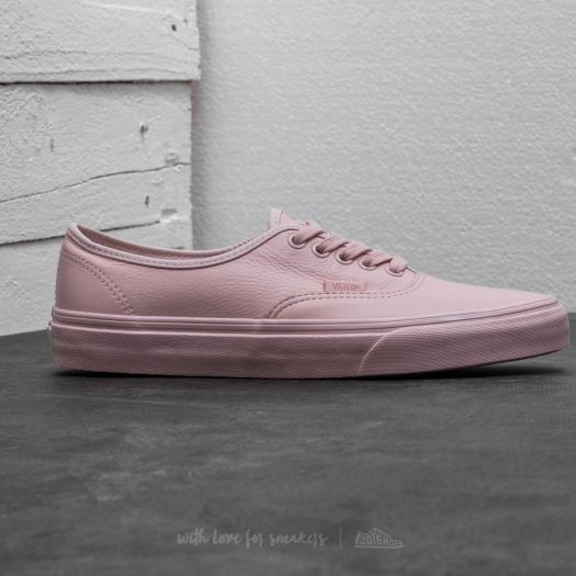 Vans authentic leather rose online