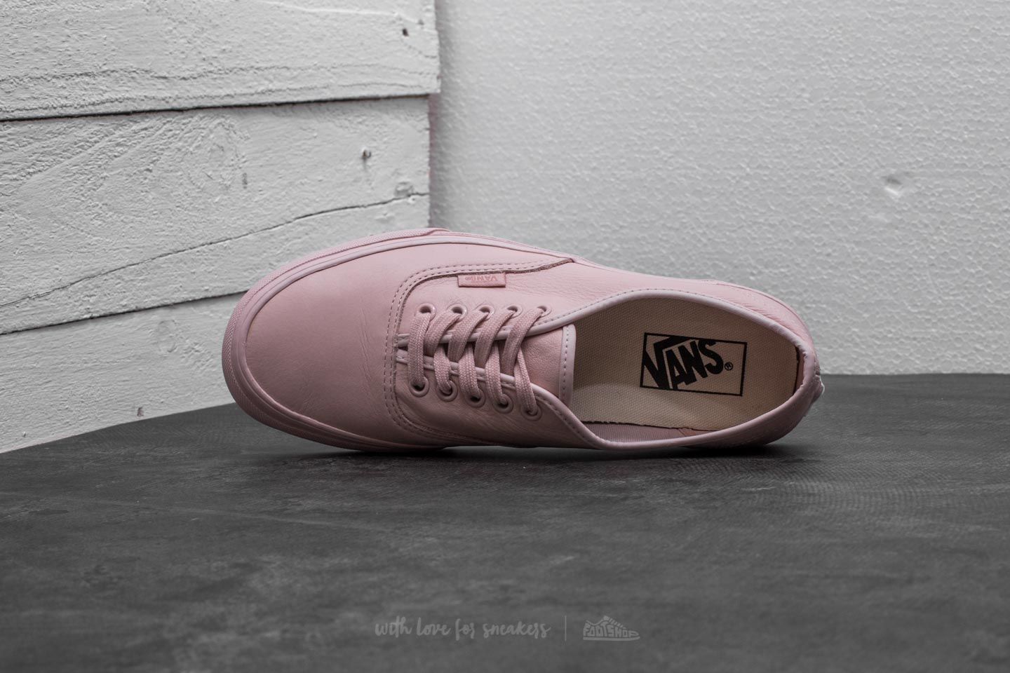 Zapatos Vans Authentic (Leather) Mono/ Sepia Rose