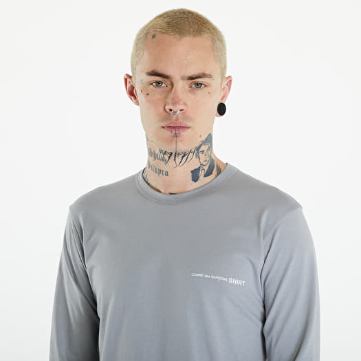 Comme des Garçons SHIRT Long Sleeve Tee Knit Grey | Footshop Comme des Garçons SHIRT Long Sleeve Tee Knit Grey | Footshop