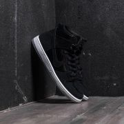 Men s shoes Nike SB Zoom Dunk High Pro Black Black White Clear Footshop