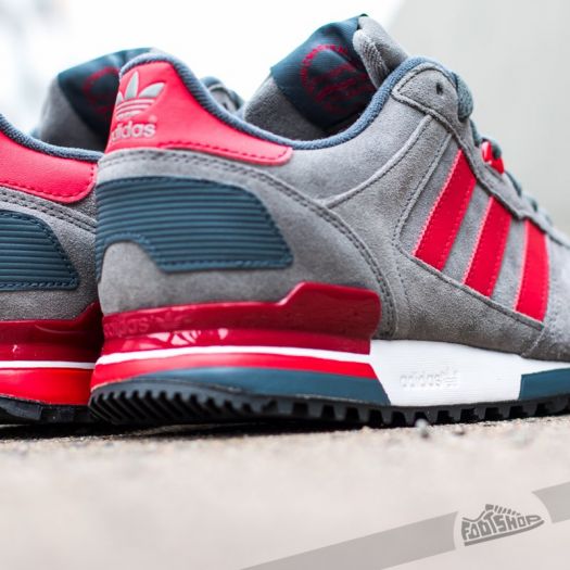 Men s shoes adidas ZX 700 Originals Ash Power Red White Vapour Footshop