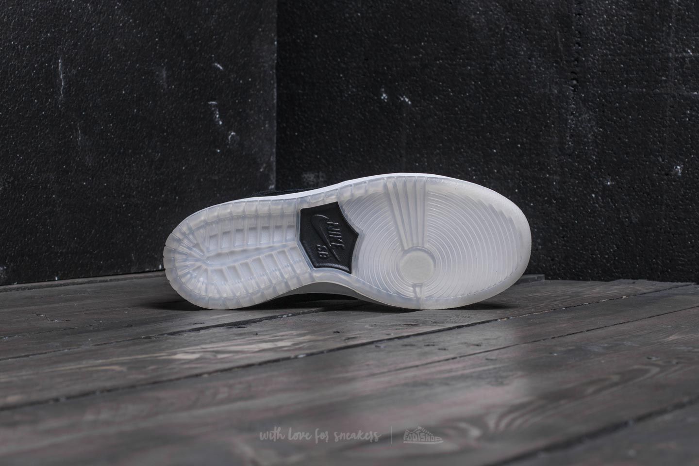 Férfi cipők Nike SB Zoom Dunk High Pro Black/ Black-White-Clear