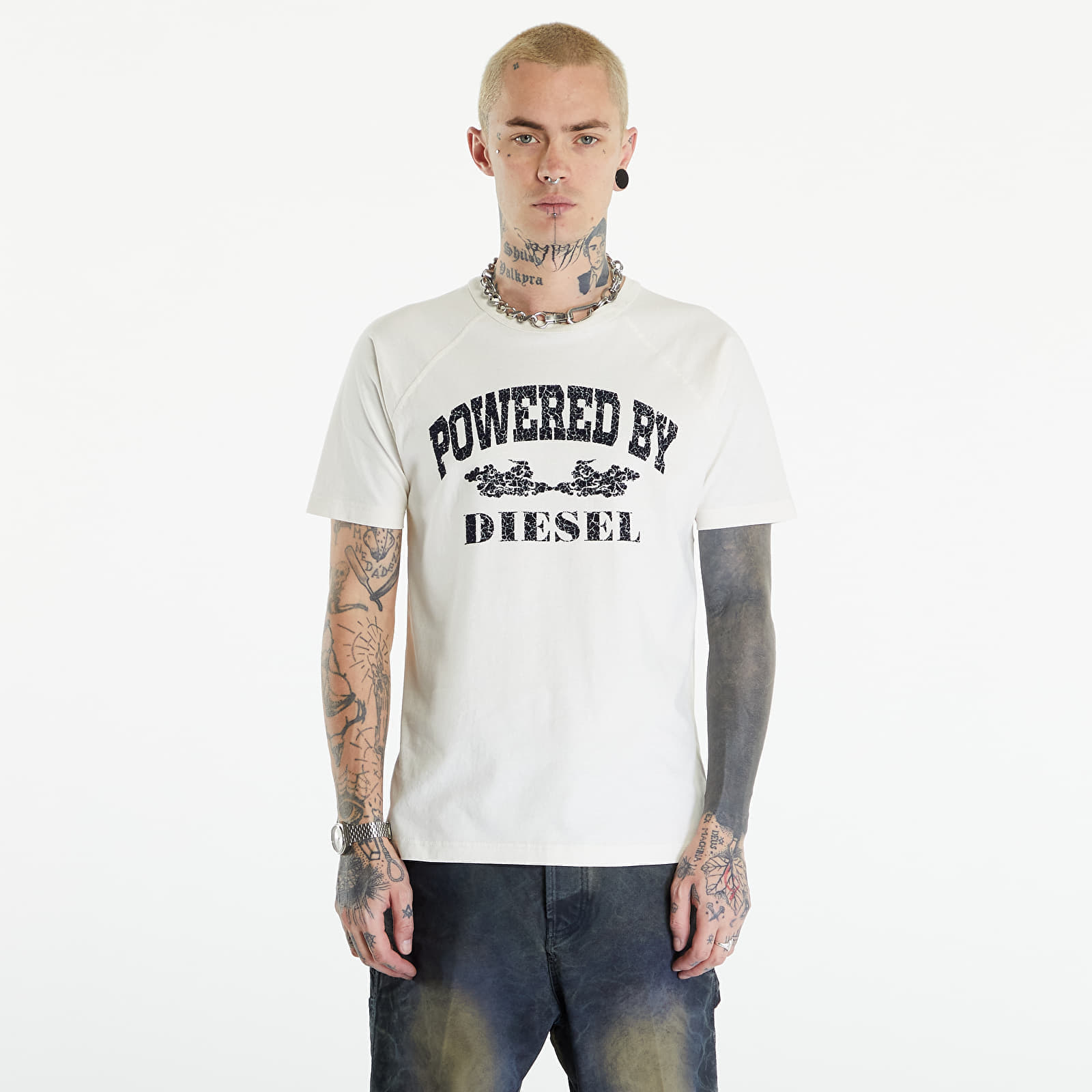 Тениски Diesel T-Rust T-Shirt Off White
