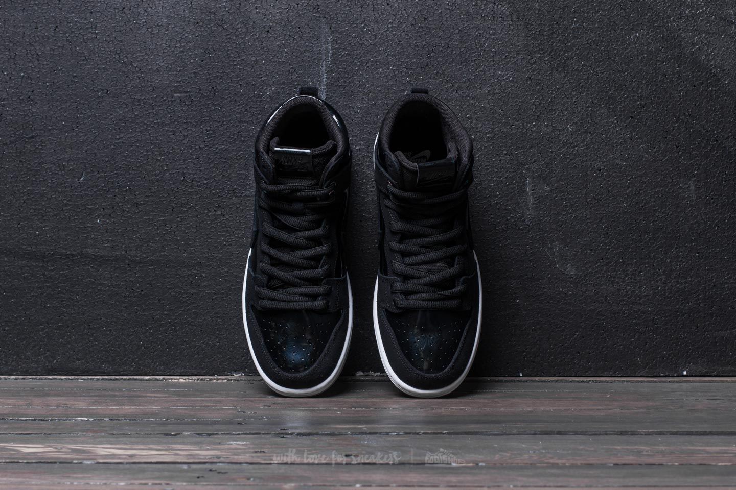 Férfi cipők Nike SB Zoom Dunk High Pro Black/ Black-White-Clear
