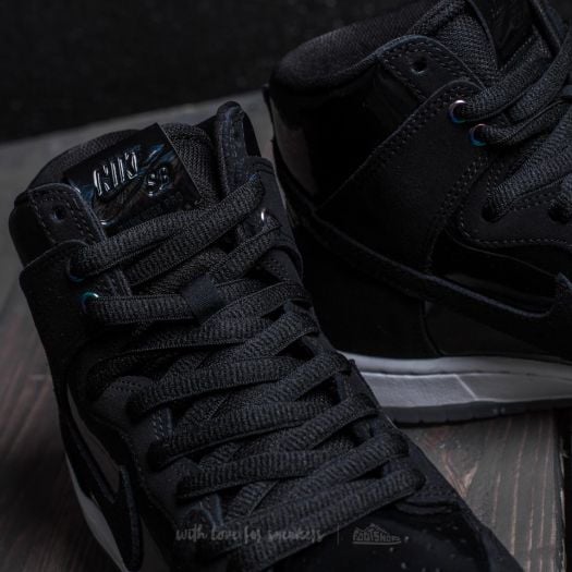Men s shoes Nike SB Zoom Dunk High Pro Black Black White Clear Footshop