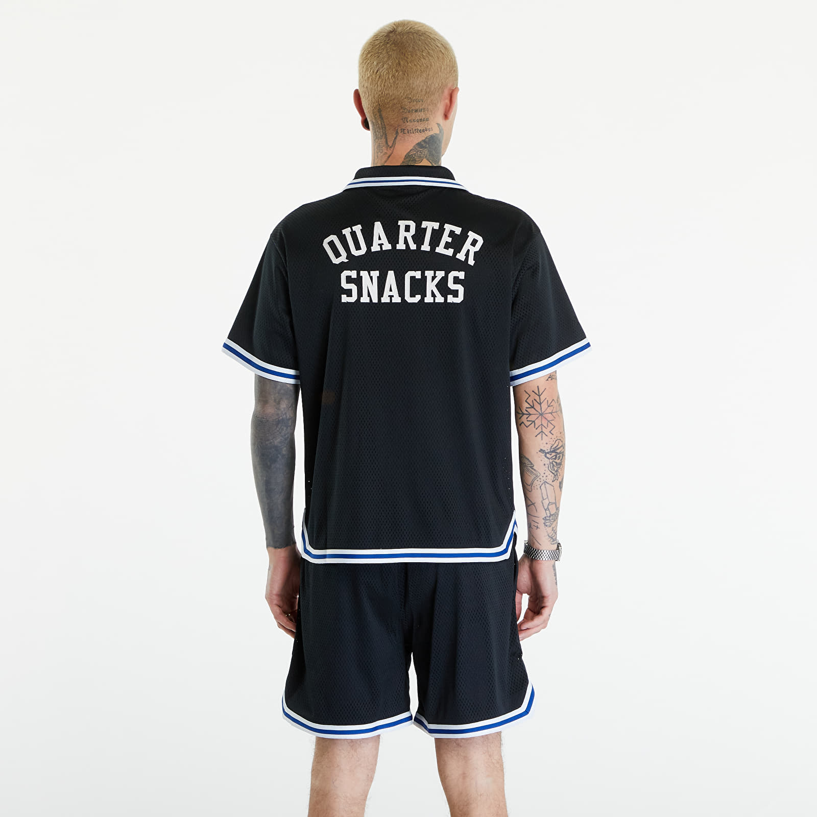 Ingek Converse CONS x Quartersnacks Warm Up Top Black
