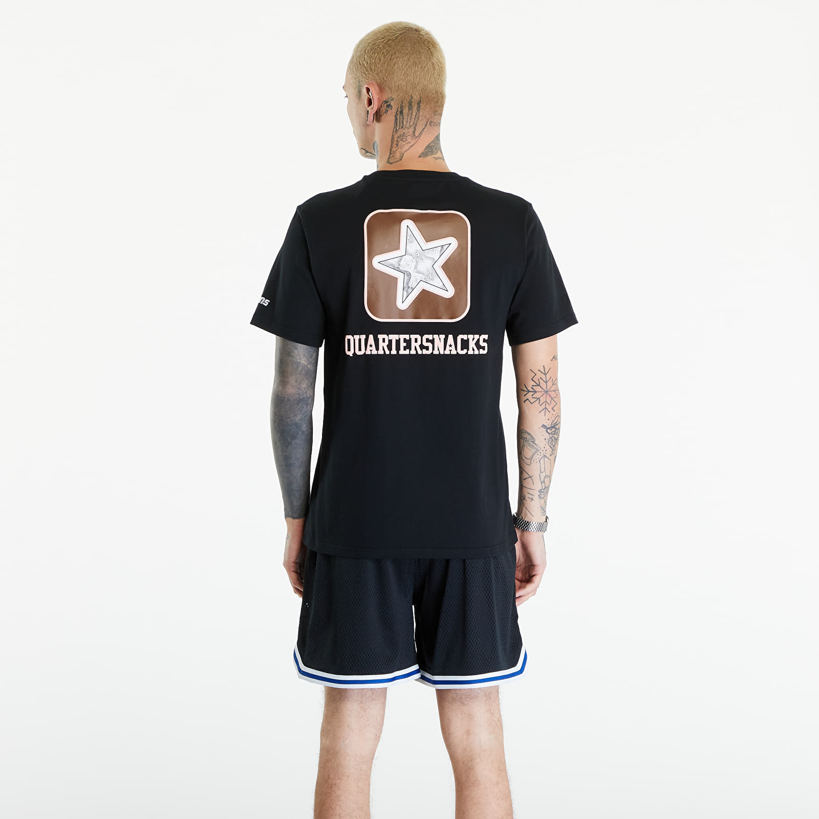 Tričká Converse CONS x Quartersnacks T-Shirt Black