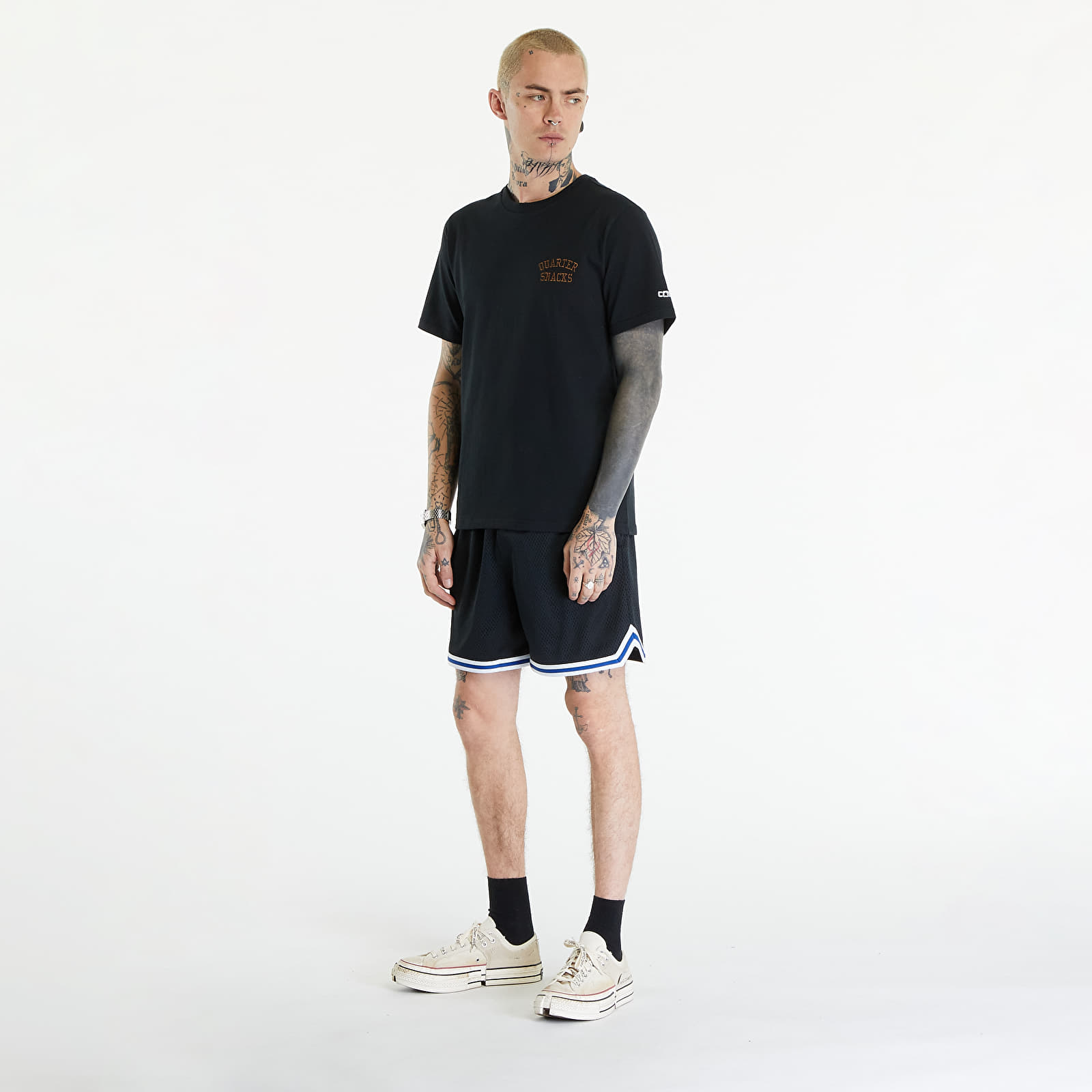 Tričká Converse CONS x Quartersnacks T-Shirt Black