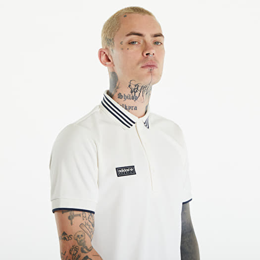 T shirts adidas Spezial Short Sleeve Polo Shirt Chalk White Footshop