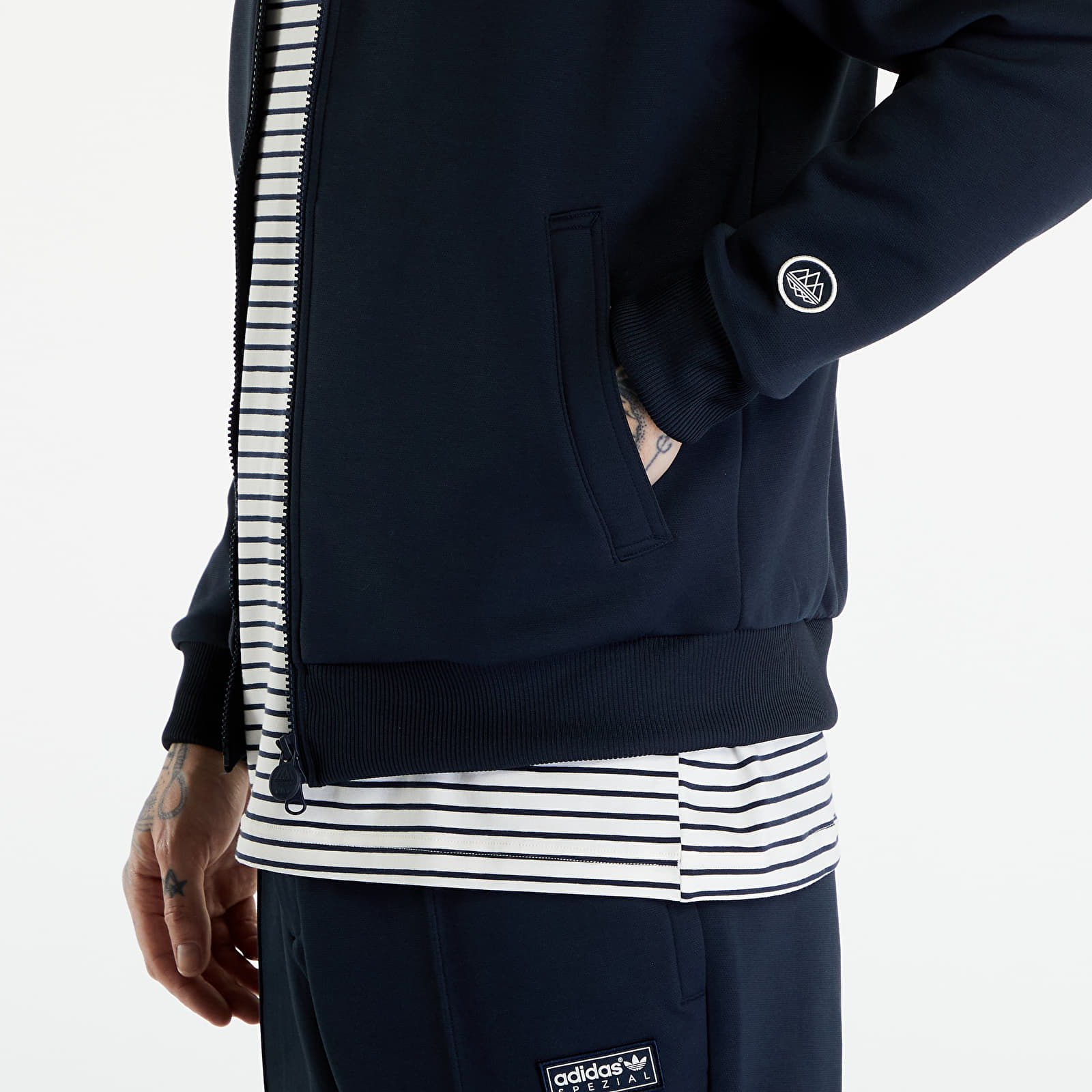 Hoodies and sweatshirts  adidas Spezial Angelzarke Track Top Night Navy / Chalk White