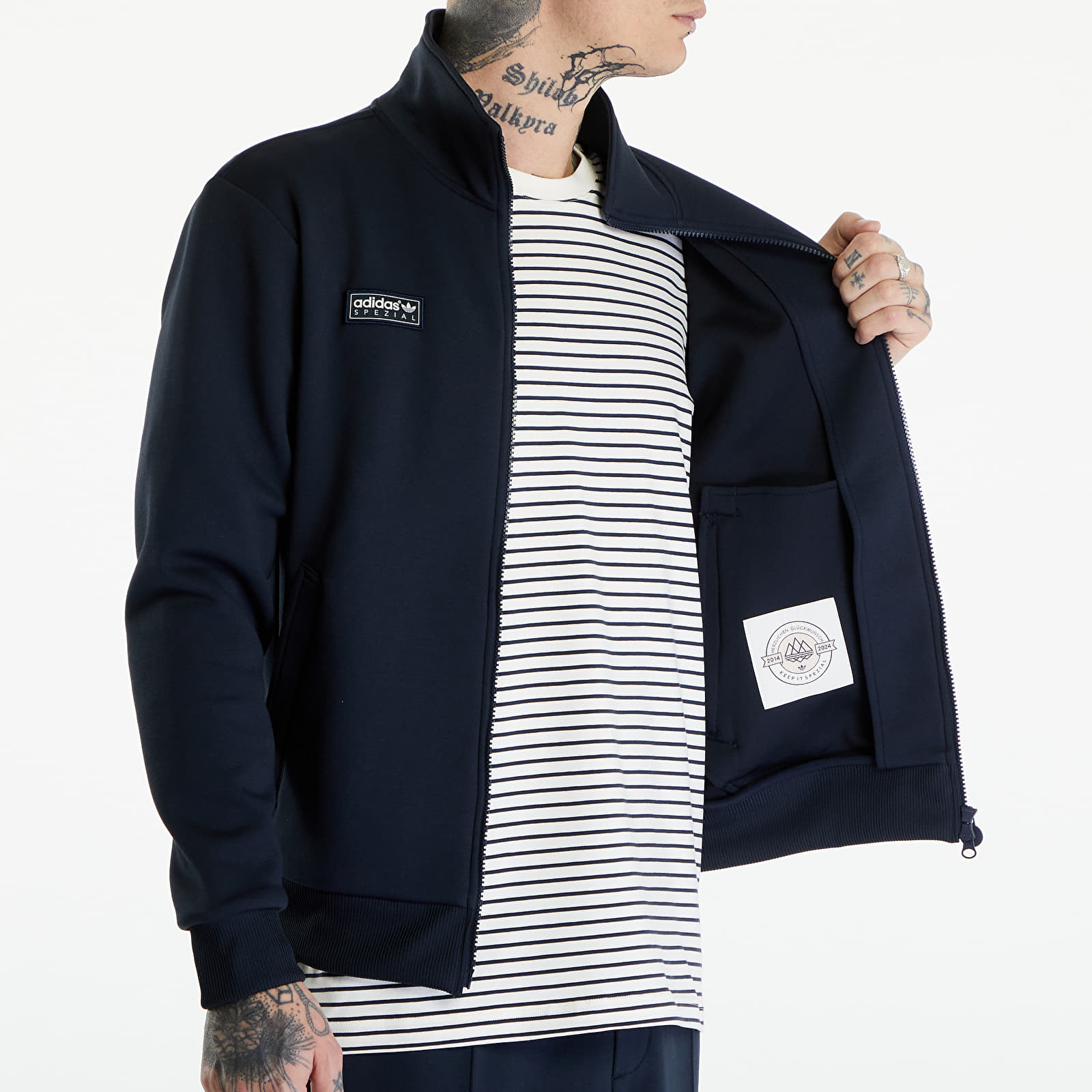 Hoodies and sweatshirts  adidas Spezial Angelzarke Track Top Night Navy / Chalk White
