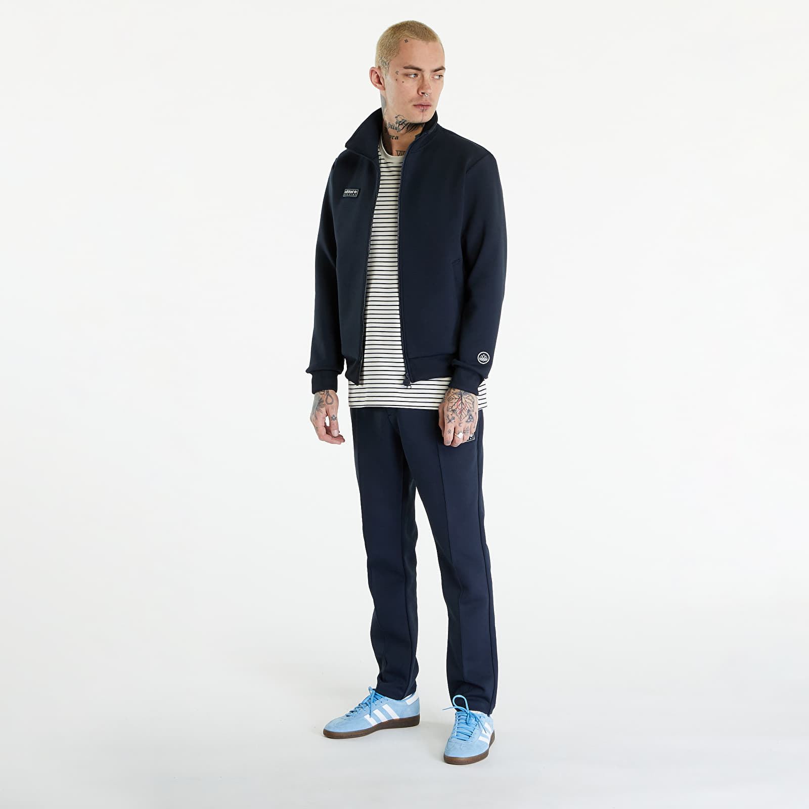 Hoodies and sweatshirts  adidas Spezial Angelzarke Track Top Night Navy / Chalk White