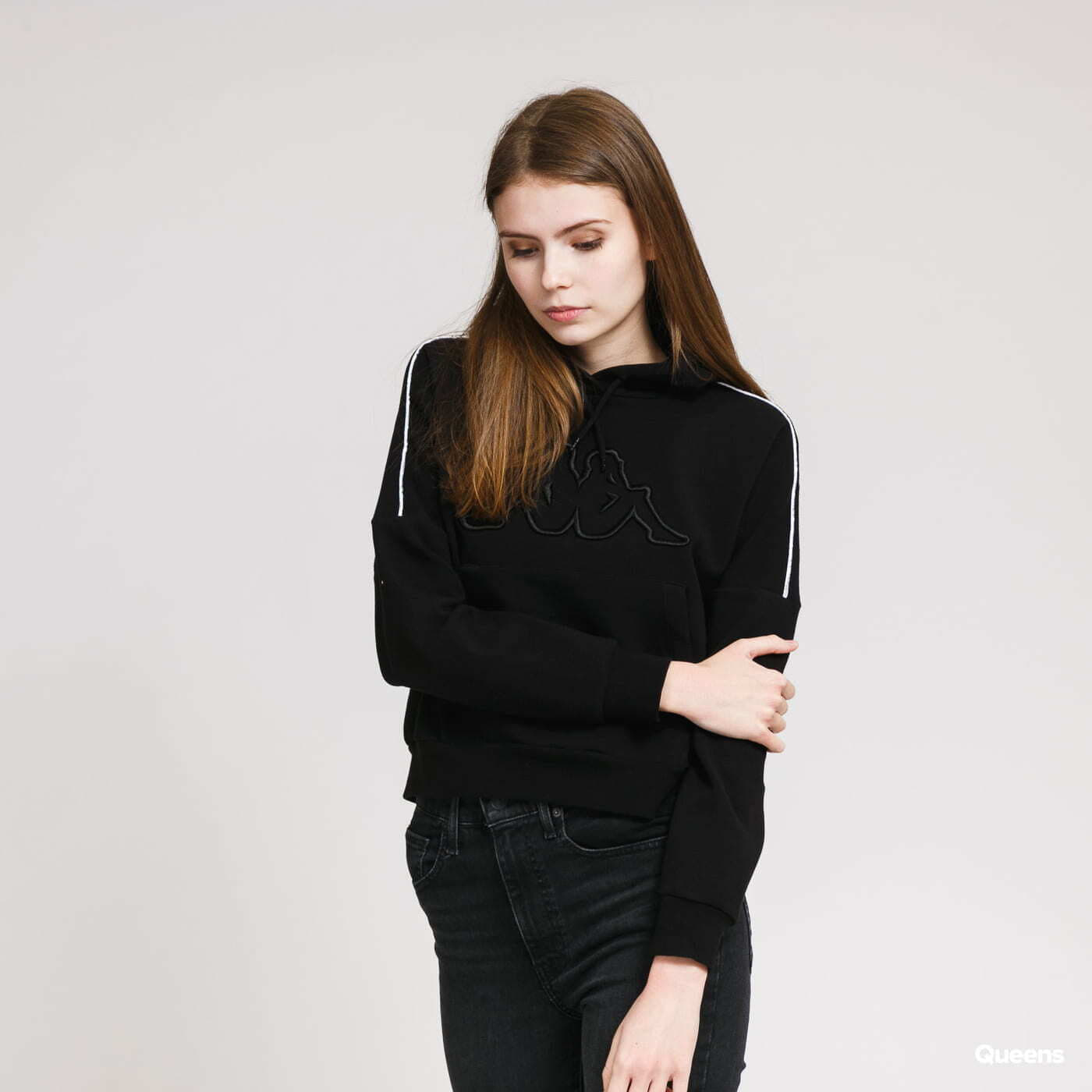 Hoodies and sweatshirts  Kappa Logo Tape Bicli Black