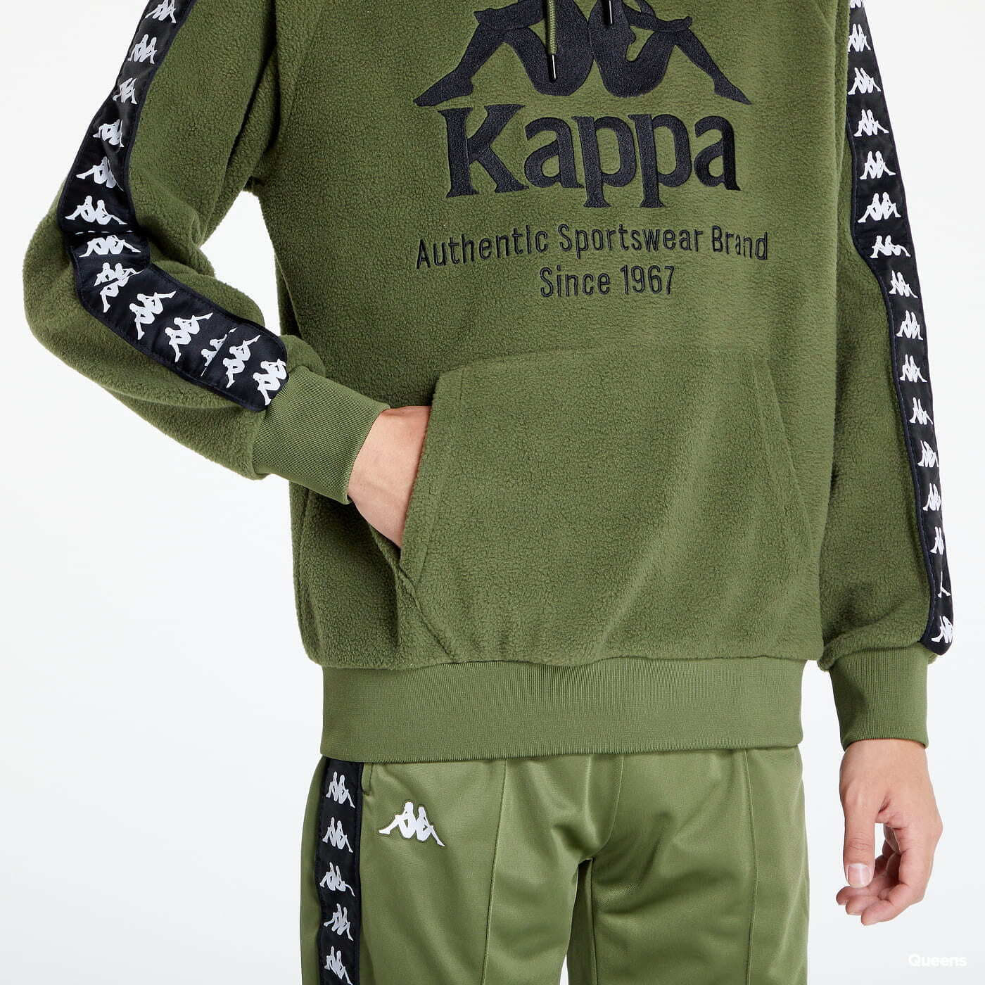 Lime green kappa hoodie shop