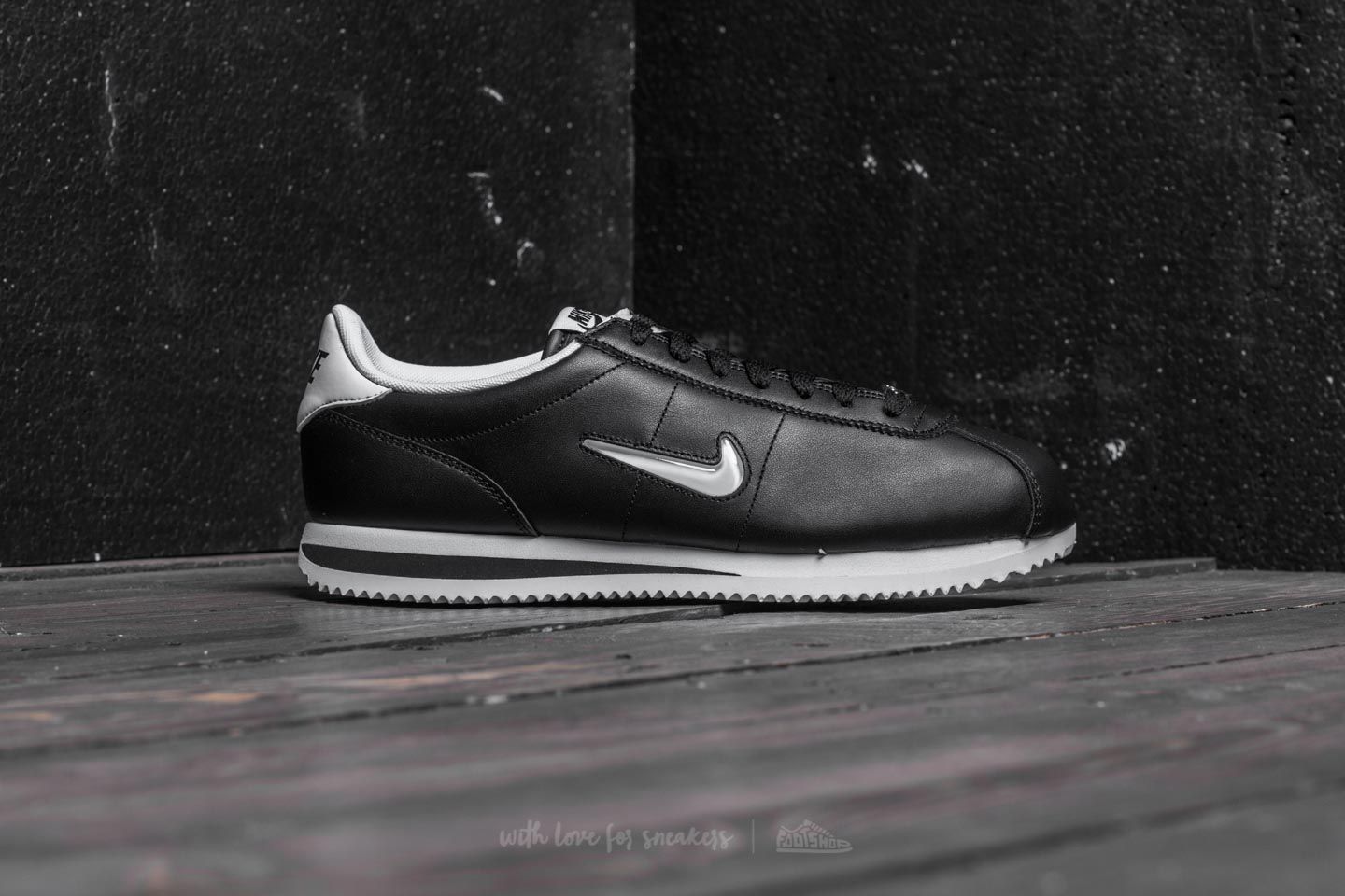 Herren Sneaker und Schuhe Nike Cortez Basic Jewel Black/ White
