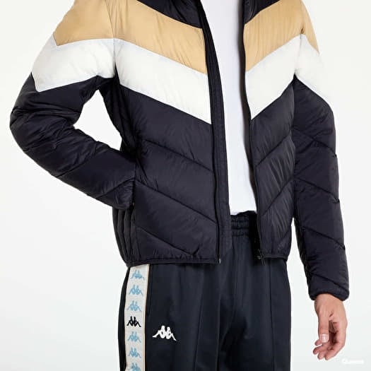 Black kappa jacket best sale
