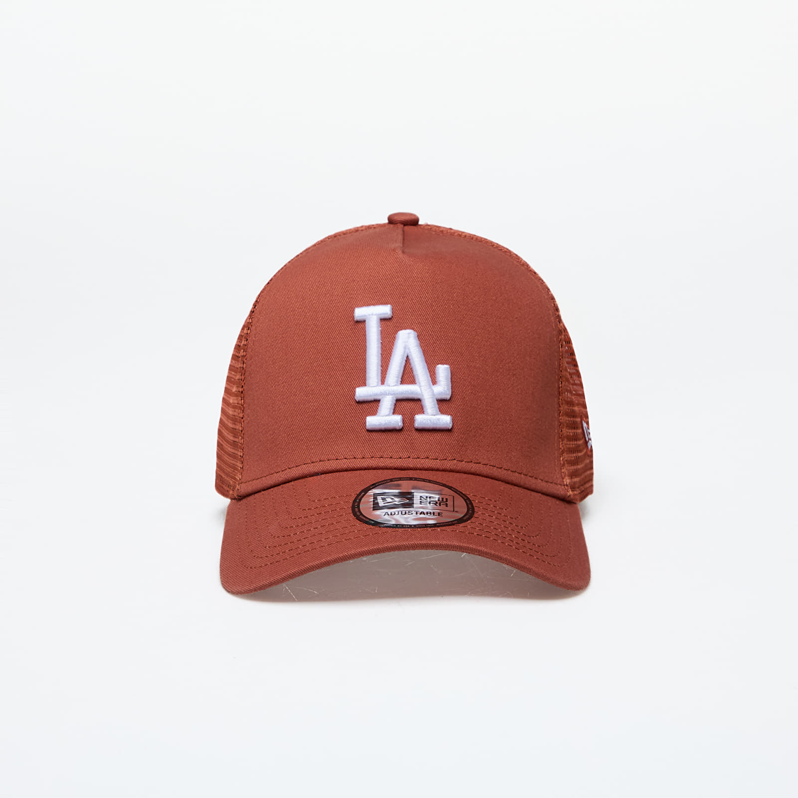 Шапки New Era Los Angeles Dodgers 9Forty Trucker Terracotta/ White