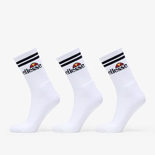Ellesse Pullo 3-Pack Socks White