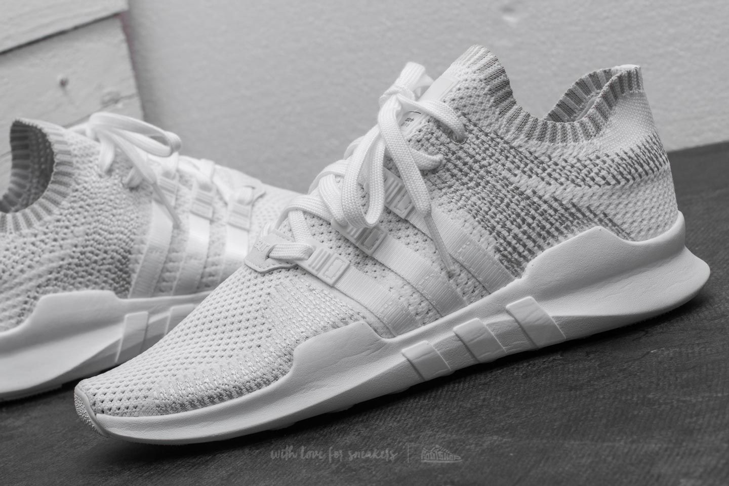 Eqt support adv online primeknit in white
