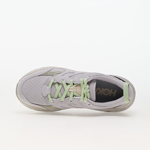 Hoka® U Clifton L Suede Vaporous Grey/ Barely Green | Footshop