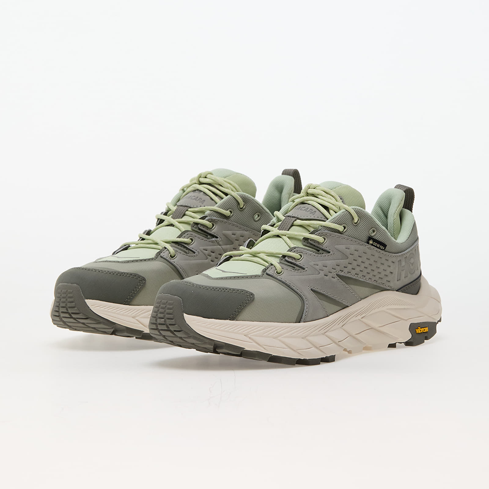 Дамски кецове и обувки Hoka® U Anacapa Low GTX Barley/ Seed Green