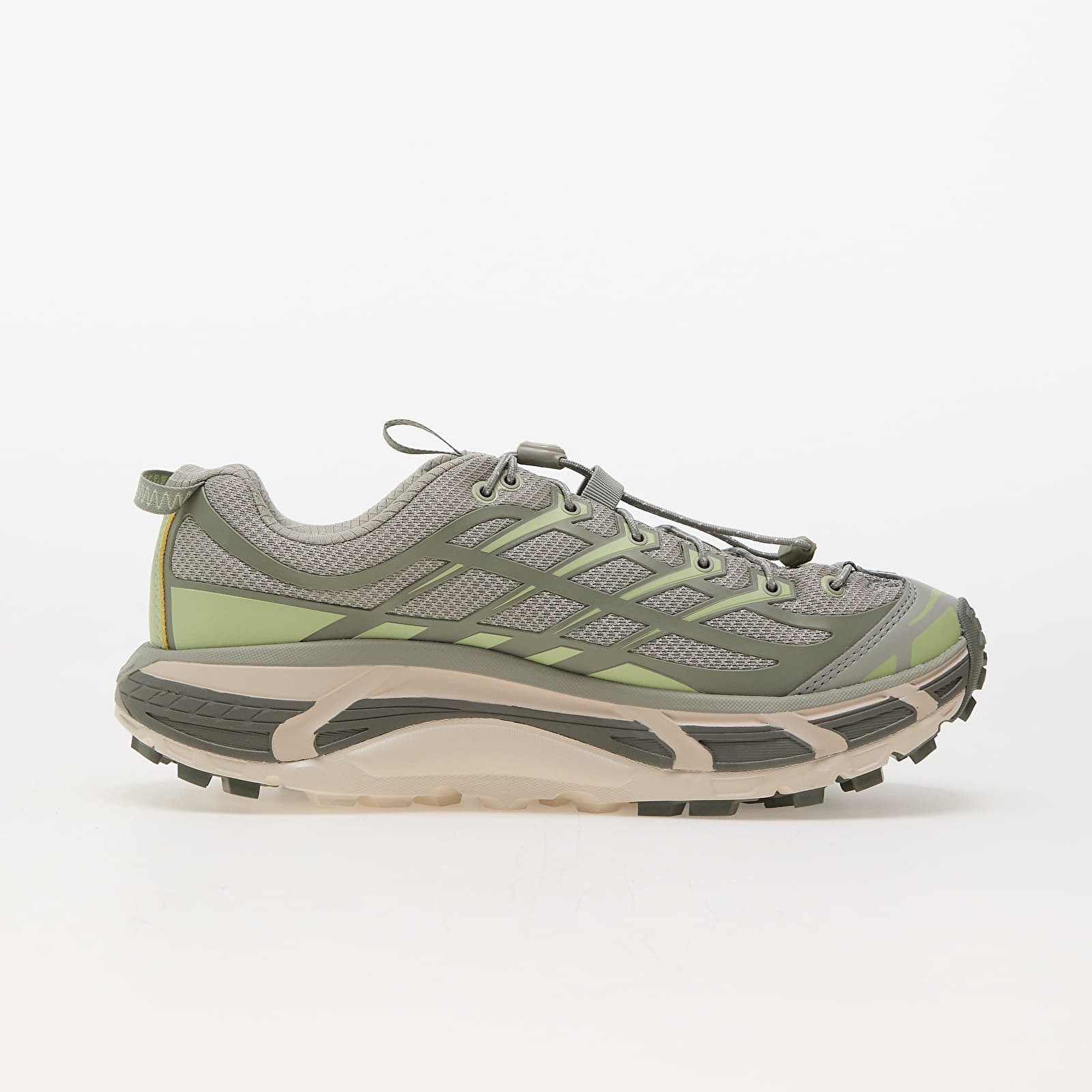 Herren Sneaker und Schuhe Hoka® U Mafate Three2 Barley/ Seed Green
