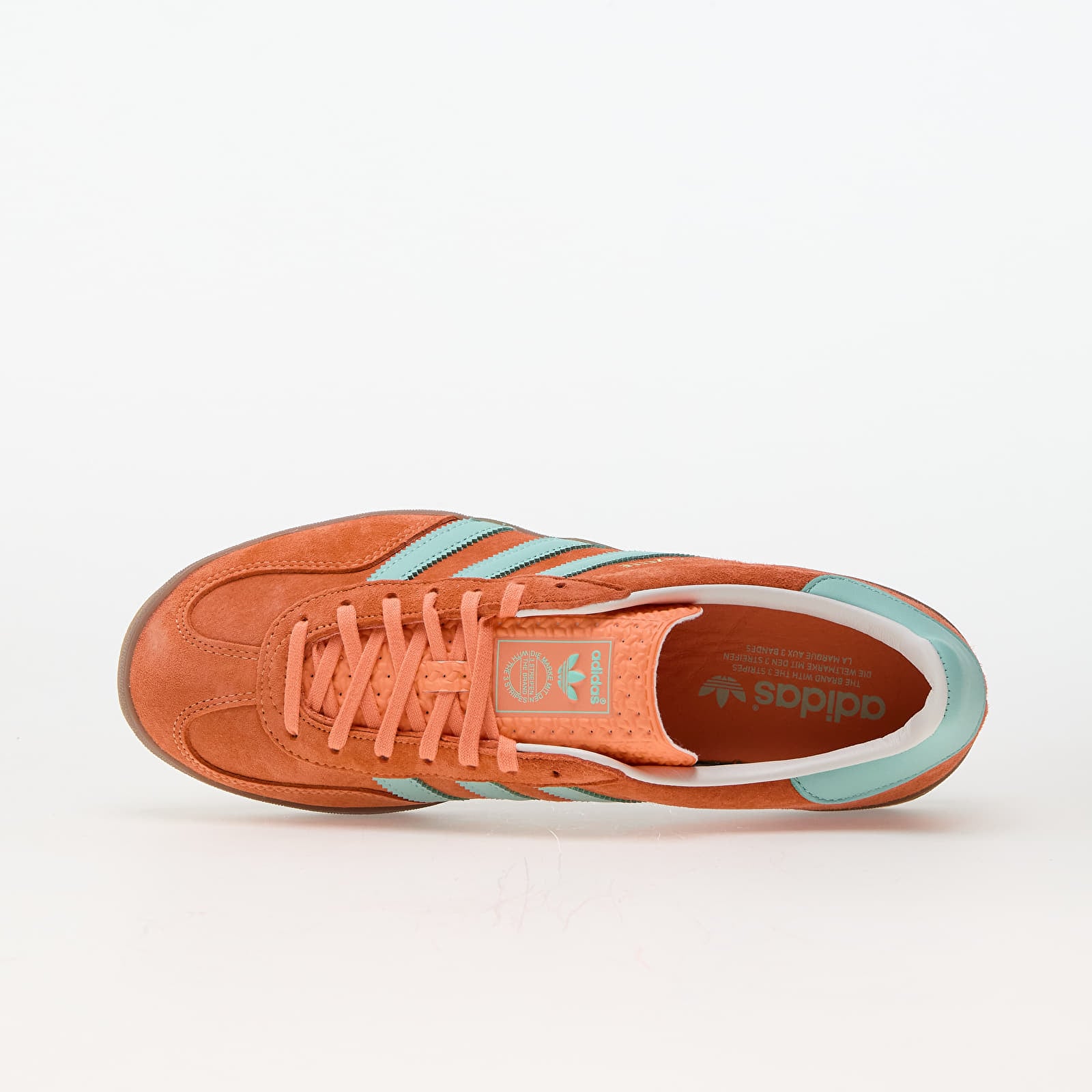Men's shoes adidas Gazelle Indoor Easy Orange/ Clear Mint/ Gum