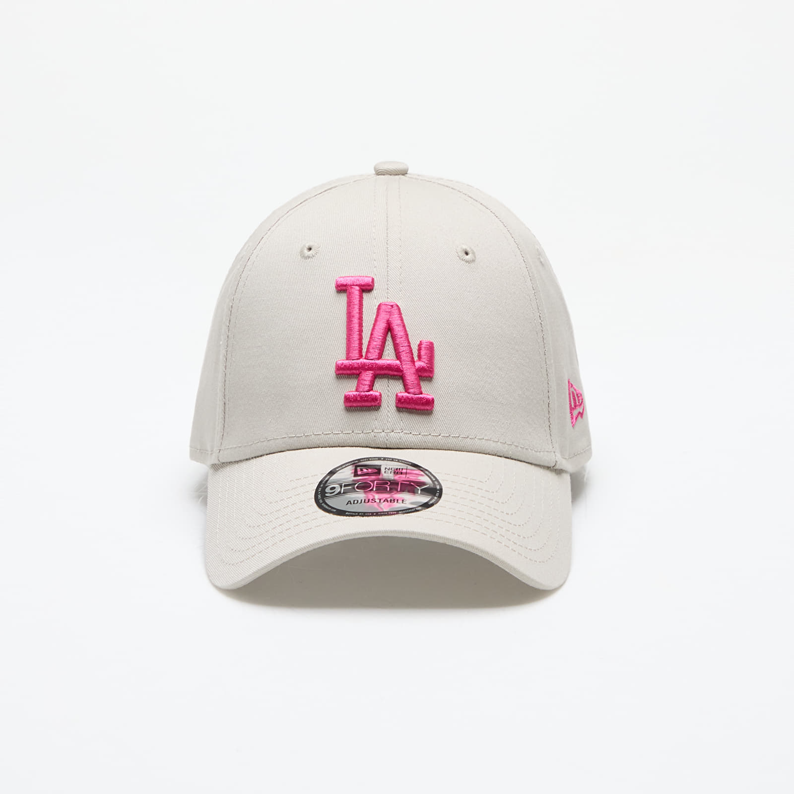 NEW ERA LA LOS ANGELES DODGERS Metal Logo Light Pink 9FORTY STRAPBACK Cap I.190671245