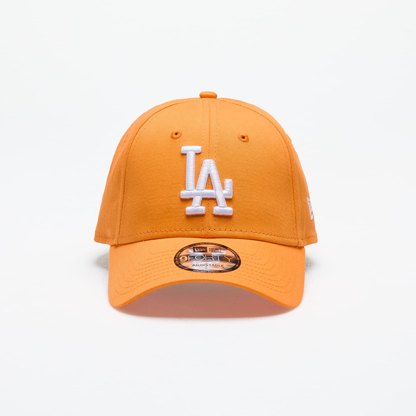 Kšiltovky New Era Los Angeles Dodgers 9Forty Strapback Dim Orange/ White