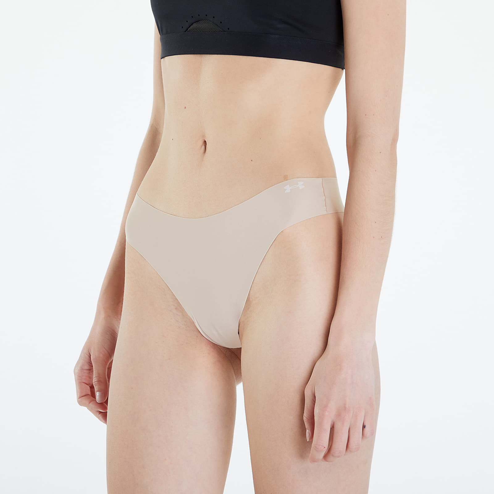 Bugyik Under Armour Pure Stretch NS Thong Beige
