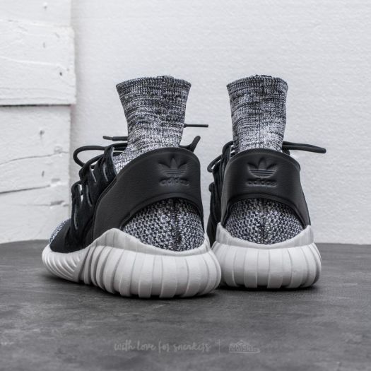 Men s shoes adidas Tubular Doom Primeknit Core Black Grey Three