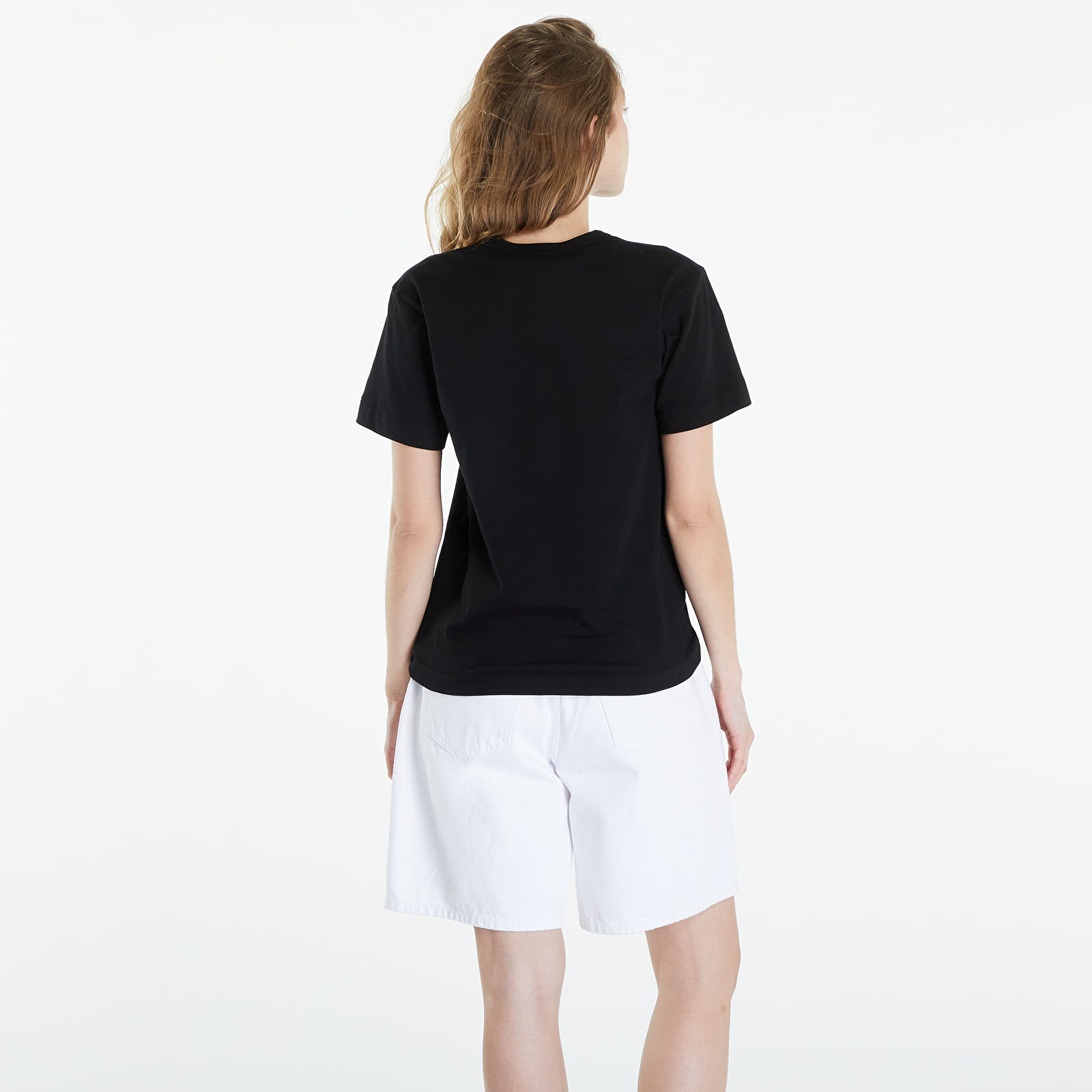 T-shirts Comme des Garçons PLAY Short Sleeve Logo Print T-Shirt UNISEX Black