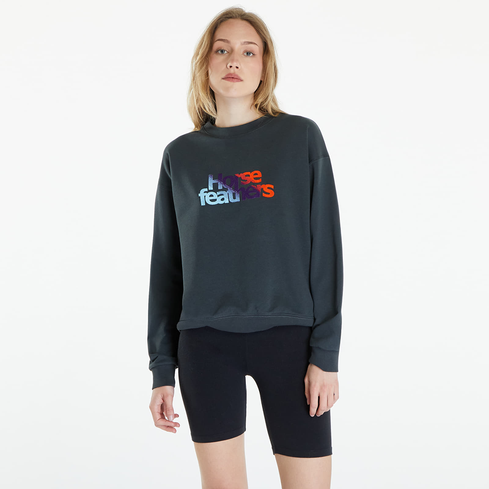 Mikiny Horsefeathers Haley Sweatshirt Gray