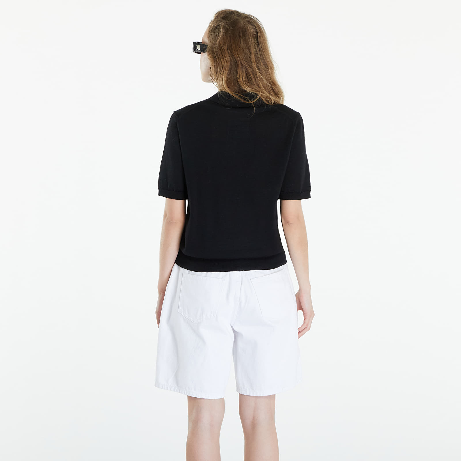 T-Shirts Comme des Garçons PLAY Red Emblem Sweater UNISEX Black