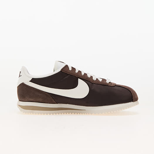 nike khaki cortez trainers
