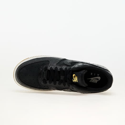 Chaussures et baskets femme Nike W Air Force 1 07 Lx Black Black Sail Gum Light Brown Footshop