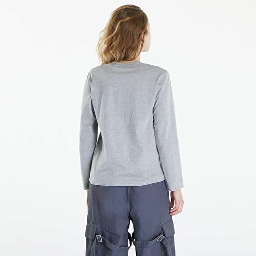 Koszulki Comme des Garçons PLAY Long Sleeve Logo Print T