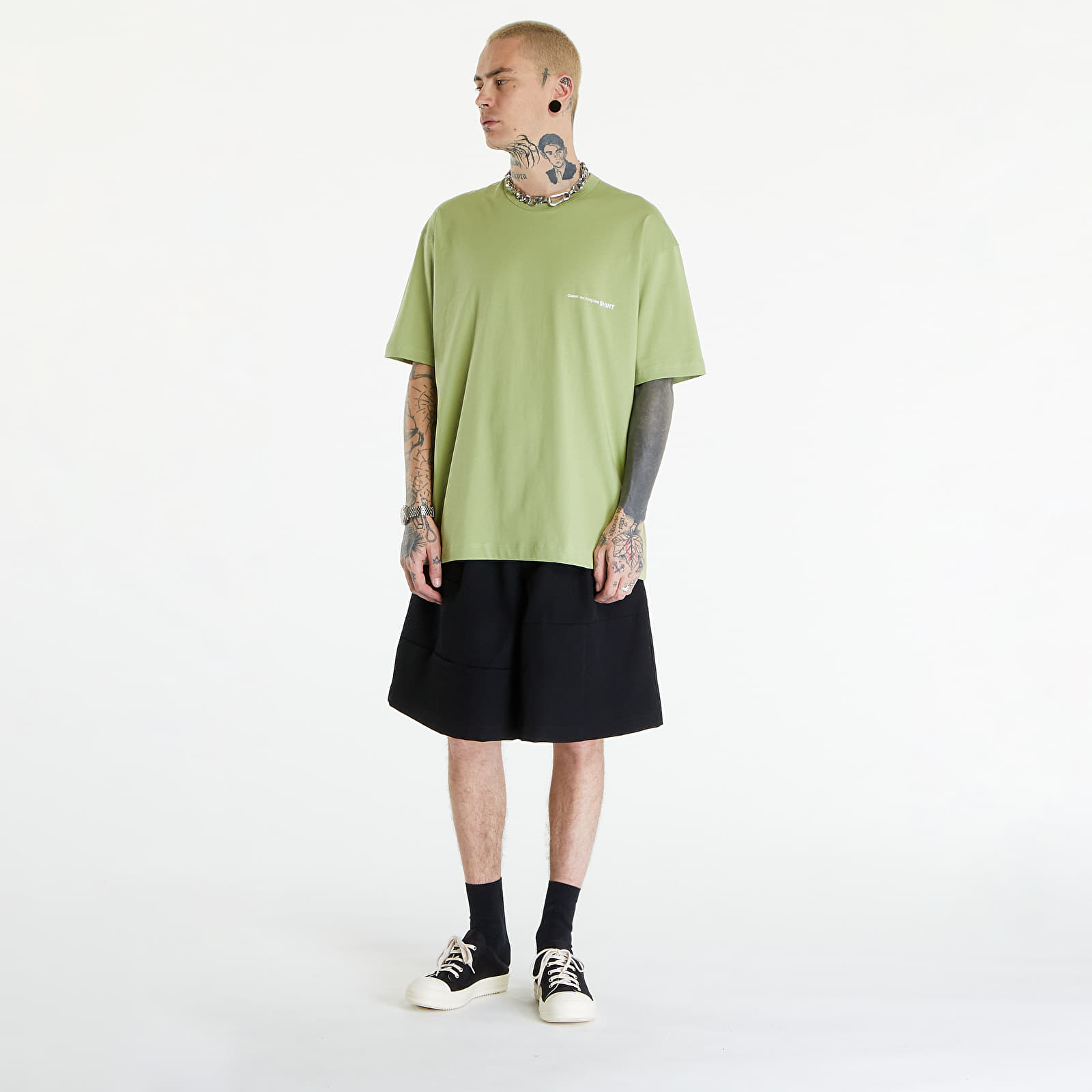 T-shirts Comme des Garçons SHIRT T-Shirt Knit Khaki (FM-T026 Khaki
