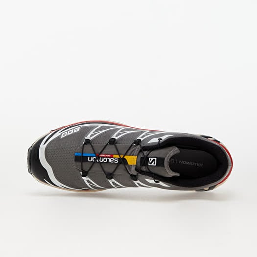 Men's shoes Salomon XT-6 Pewter/ Black/ Aurora Red | Footshop