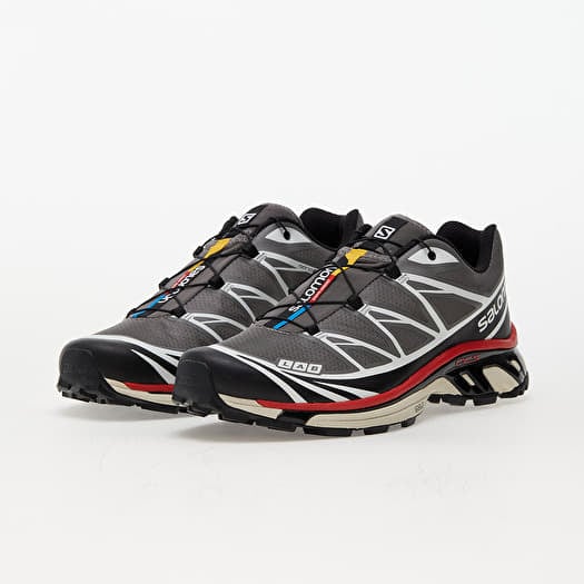 Men's shoes Salomon XT-6 Pewter/ Black/ Aurora Red | Footshop