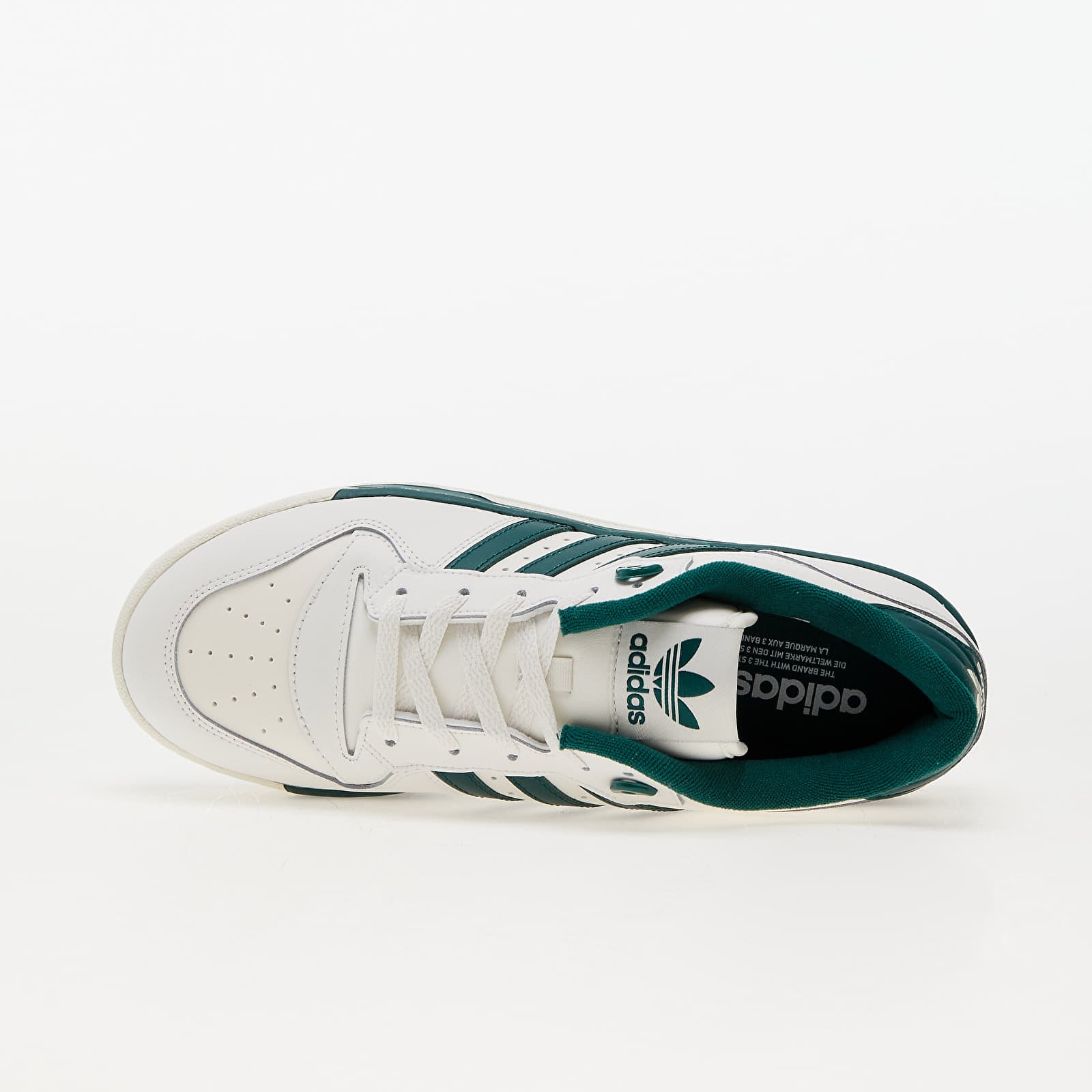 Moški čevlji adidas Rivalry Low Cloud White/ Collegiate Green/ Cloud White