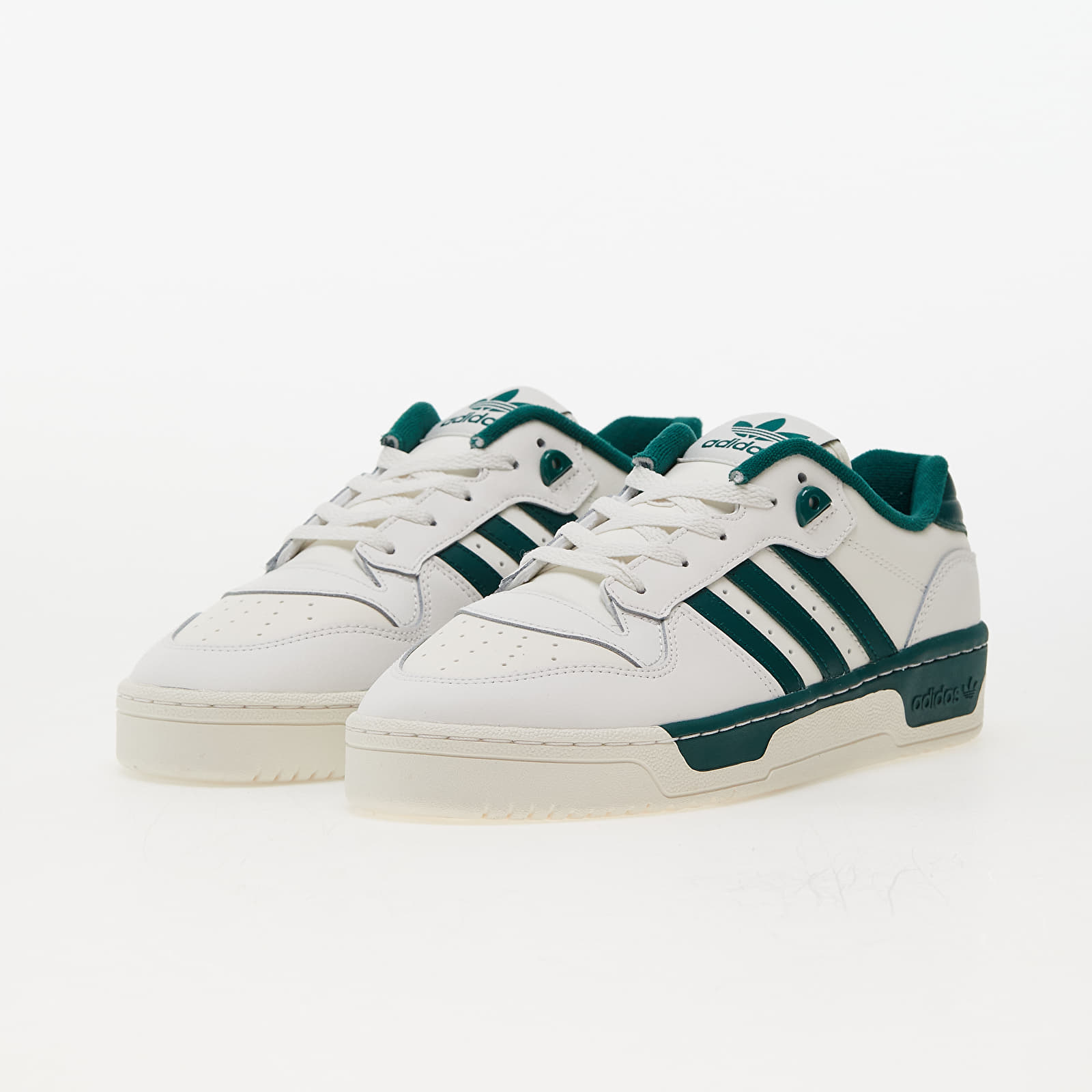 Moški čevlji adidas Rivalry Low Cloud White/ Collegiate Green/ Cloud White