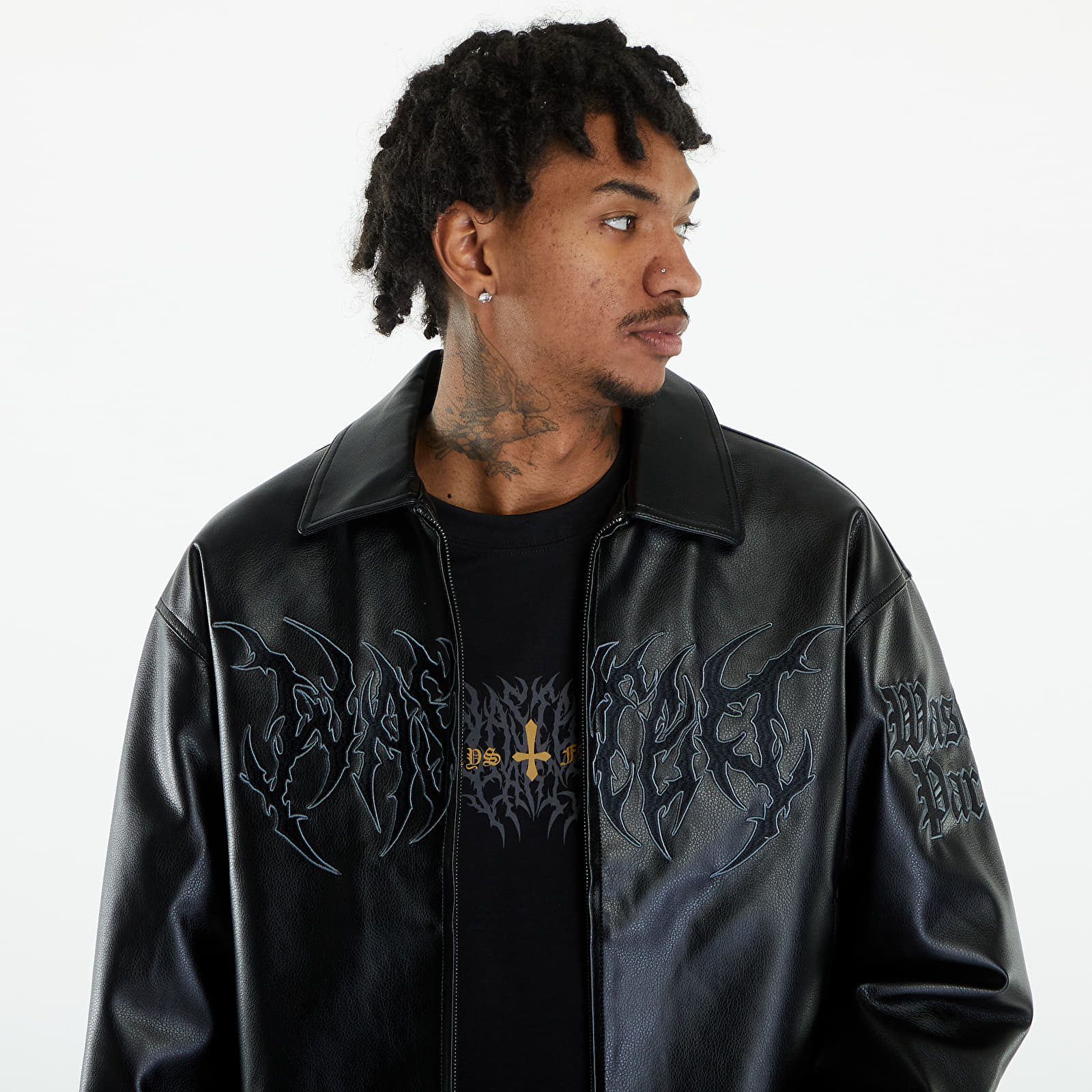 Jakker Wasted Paris Varsity Jacket Blitz Black