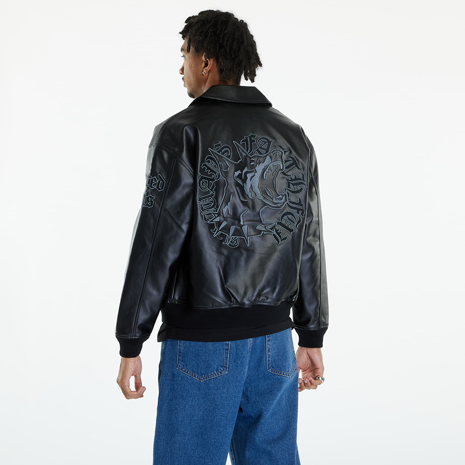 Jakker Wasted Paris Varsity Jacket Blitz Black
