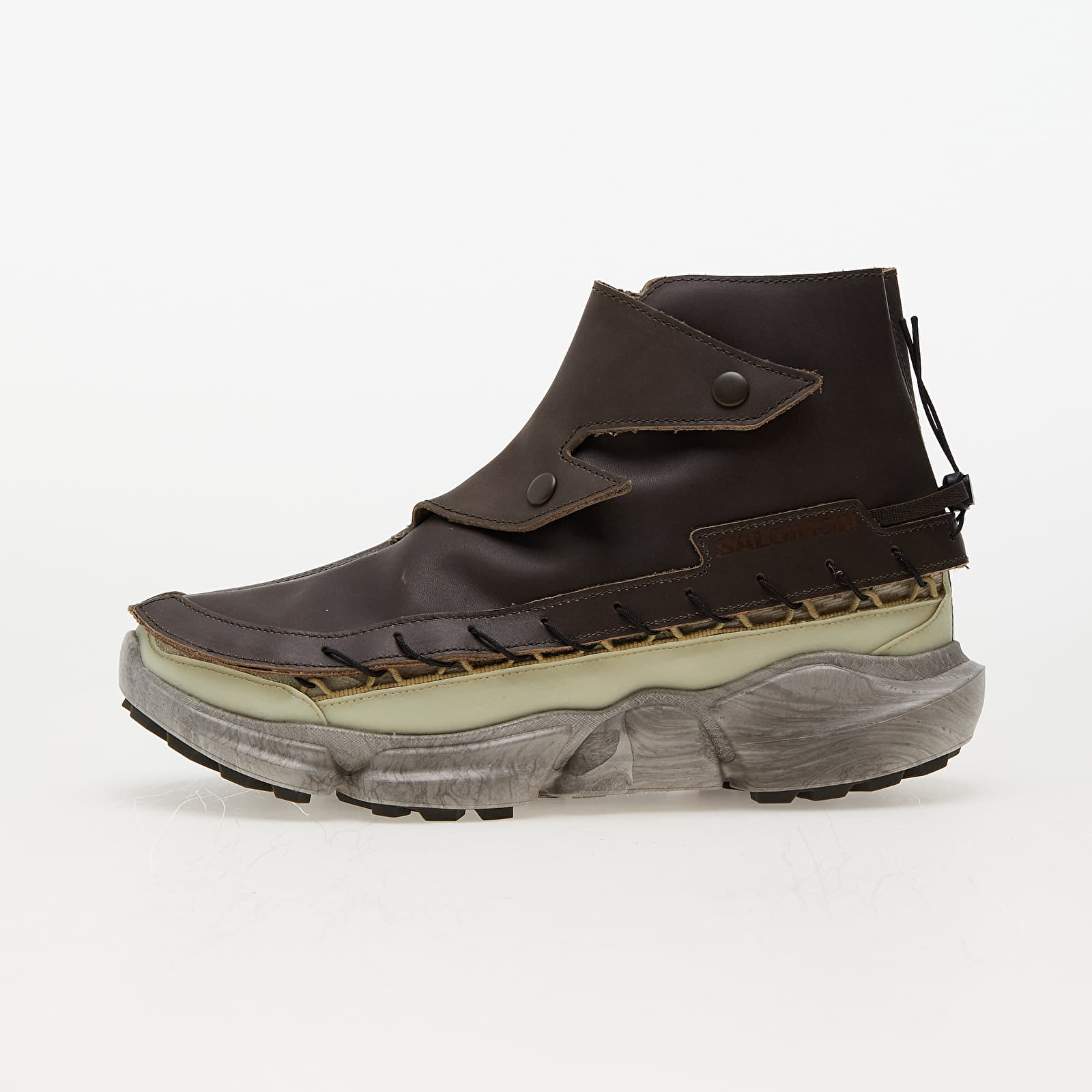 Pánske tenisky a topánky Salomon x Ranra Skor Ranra Bleached Sand/ Alfalfa/ Slate Green