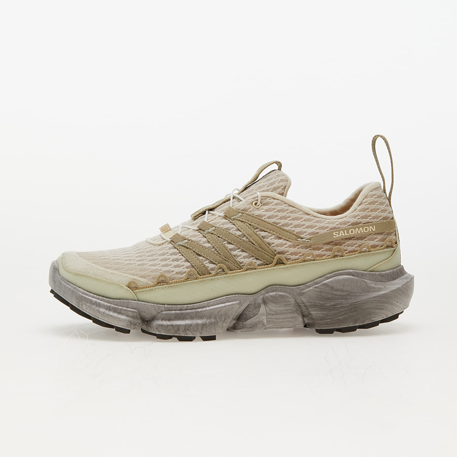 Pánske tenisky a topánky Salomon x Ranra Skor Ranra Bleached Sand/ Alfalfa/ Slate Green