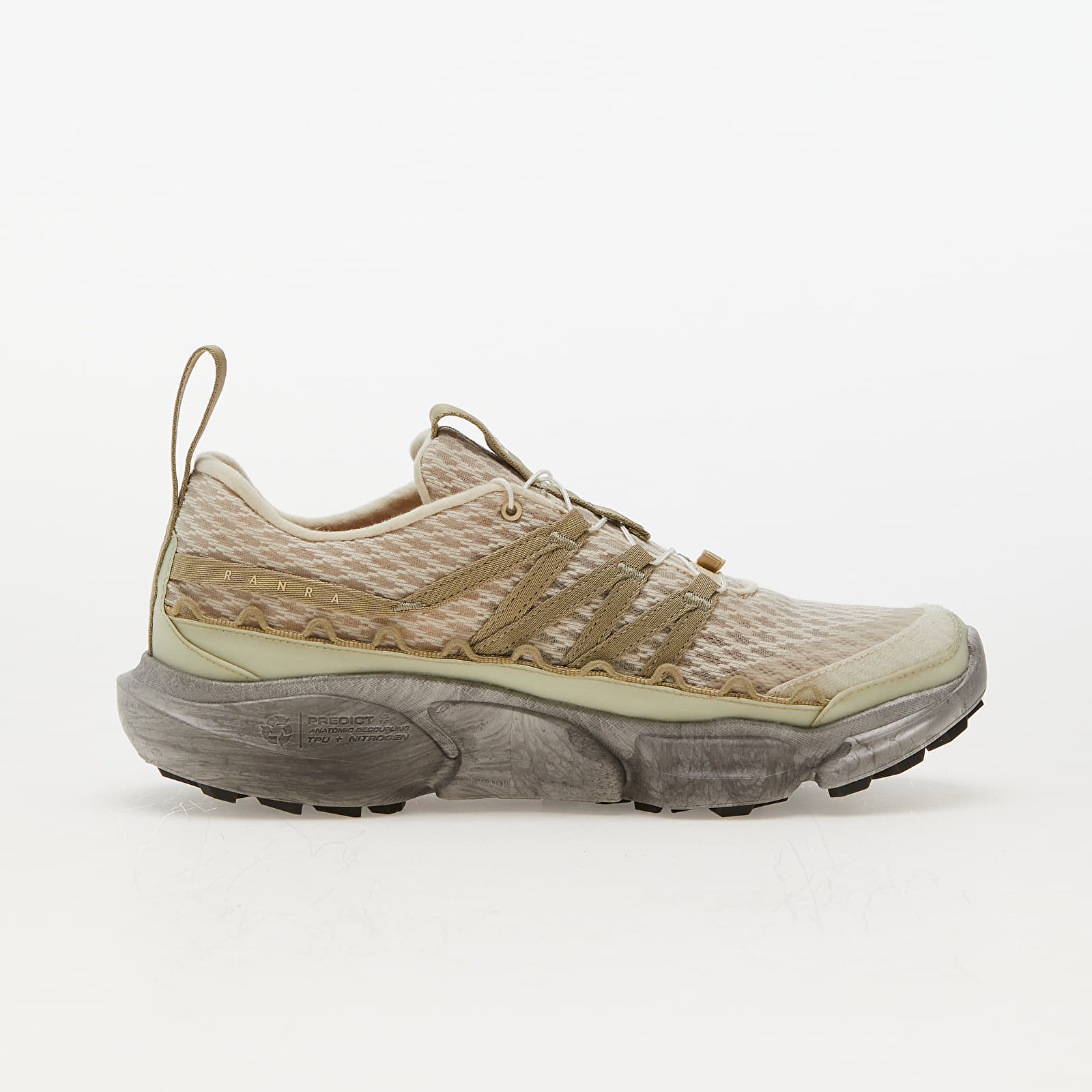 Pánske tenisky a topánky Salomon x Ranra Skor Ranra Bleached Sand/ Alfalfa/ Slate Green