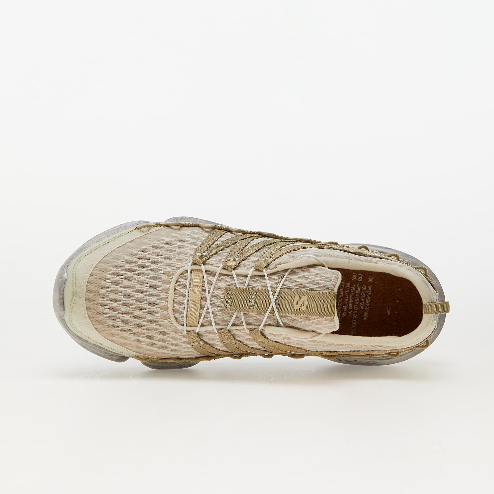Pánske tenisky a topánky Salomon x Ranra Skor Ranra Bleached Sand/ Alfalfa/ Slate Green